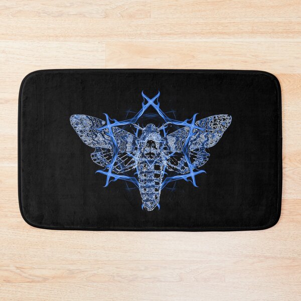 Item preview, Death's-Head Hawkmoth Occult [Blue] designed and sold by picto.