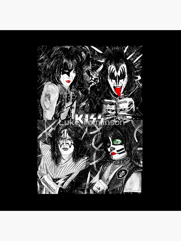KISS® - Ink Original (Colour Splash with Logo) by lucafon18