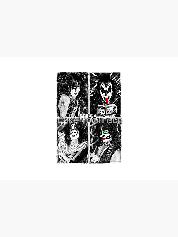 KISS® - Ink Original (Colour Splash with Logo) by lucafon18