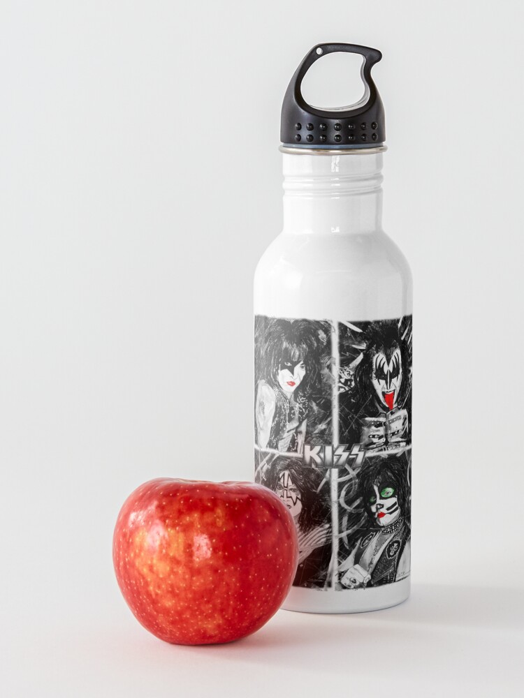 Alternate view of KISS® - Ink Original (Colour Splash with Logo) Water Bottle