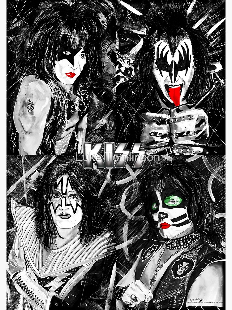 KISS® - Ink Original (Colour Splash with Logo) by lucafon18