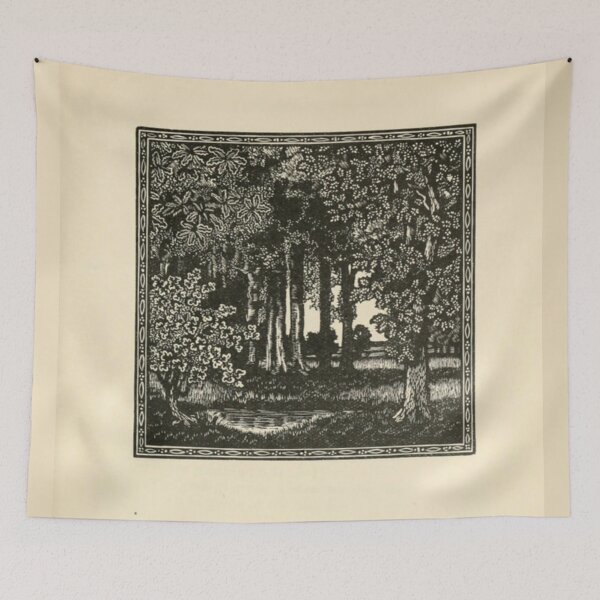 Item preview, Forest Woodcut designed and sold by BlueSpecsStudio.