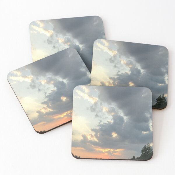 Item preview, Cloudy Sky at Sunset designed and sold by LittleDeerPhoto.