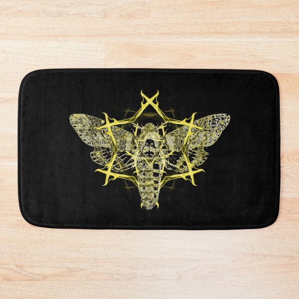 Item preview, Death's-Head Hawkmoth Occult [Yellow] designed and sold by picto.