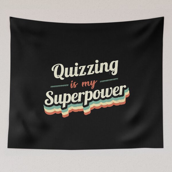 Item preview, Quizzing is my Superpower  designed and sold by Custom365.