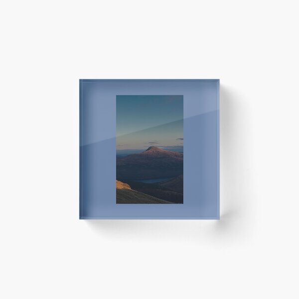 Item preview, Autumn Landscape Ben Lomond Dusk Scotland designed and sold by Stravaigin.