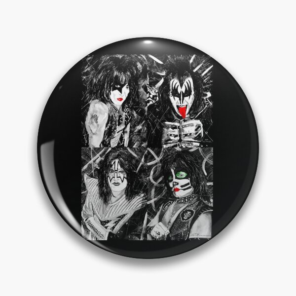 Item preview, KISS® - Ink Original (Colour Splash) designed and sold by Luke Tomlinson Artwork.