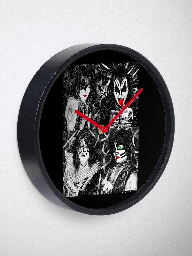 Alternate view of KISS® - Ink Original (Colour Splash) Clock