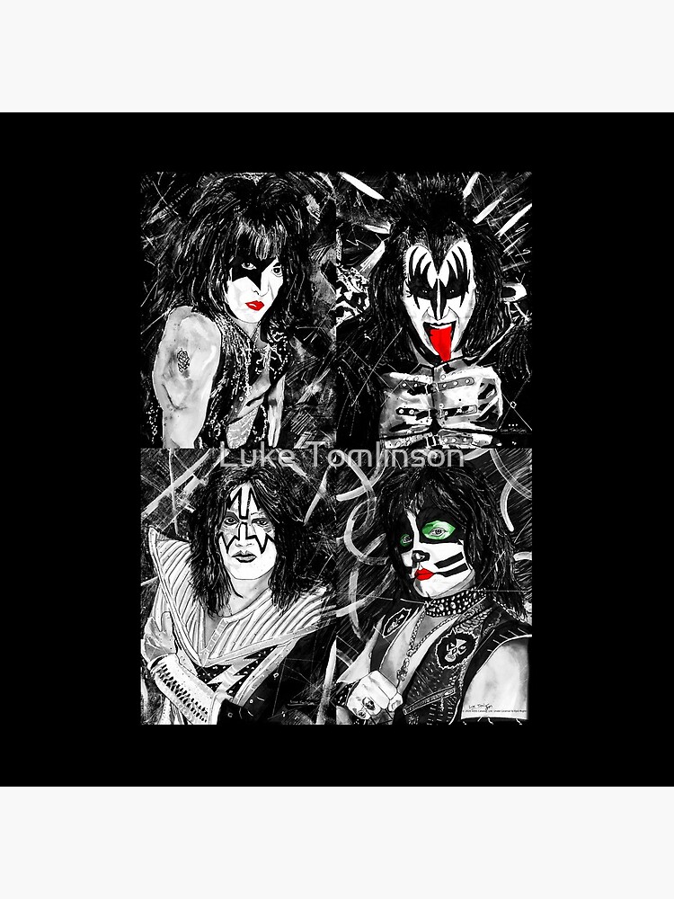 KISS® - Ink Original (Colour Splash) by lucafon18