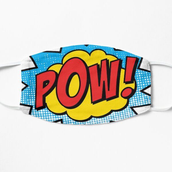 Comic - POW Flat Mask