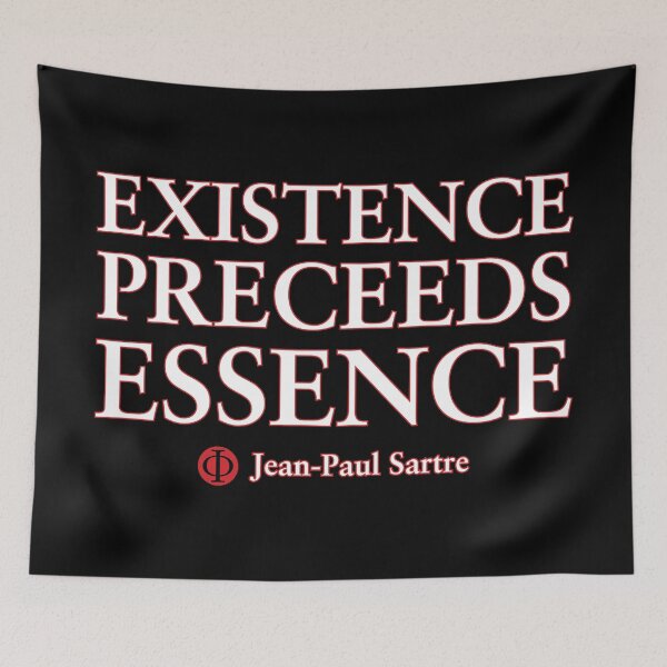 Item preview, Jean-Paul Sartre designed and sold by KTmS.