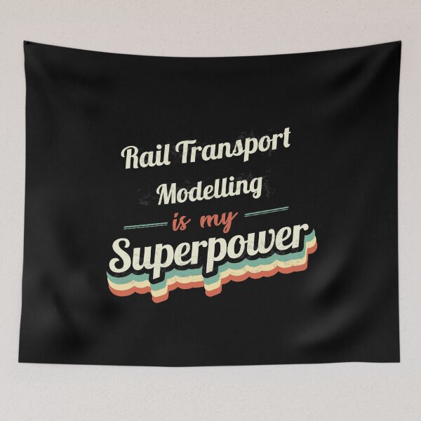 Item preview, Rail Transport Modelling is my Superpower  designed and sold by Custom365.