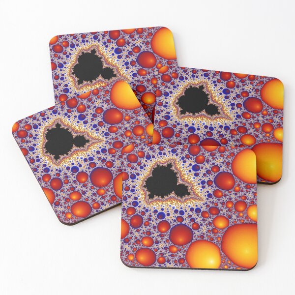 Item preview, Mandelbrot zoom with orb like shapes designed and sold by pinkal.