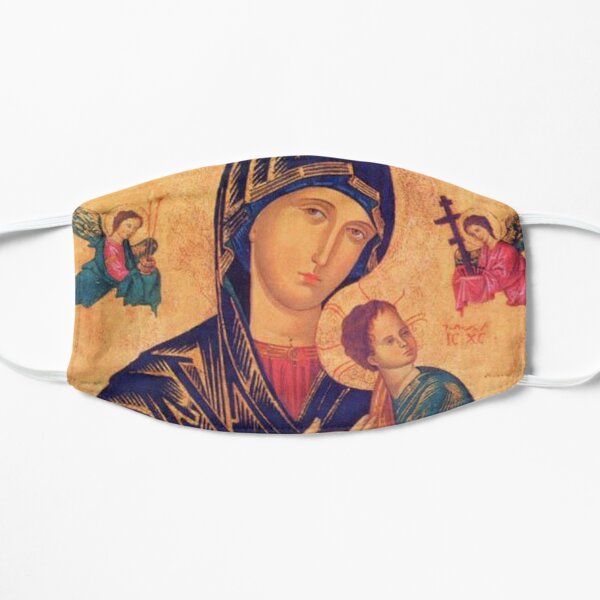 Our Lady of Perpetual Help, Byzantine icon Flat Mask