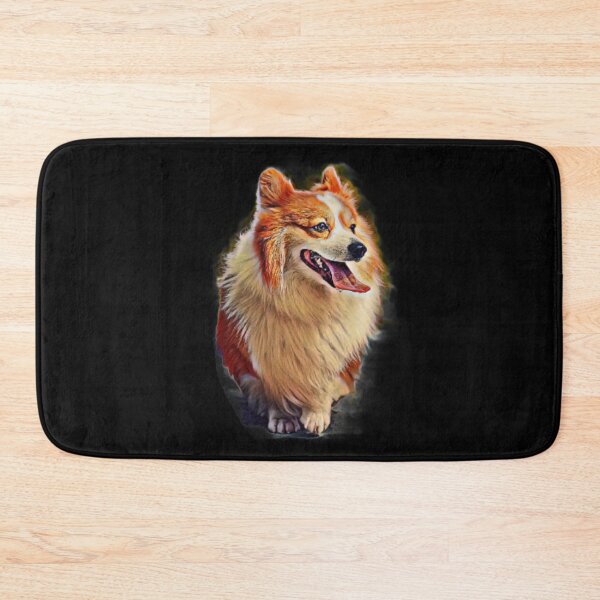 Item preview, Happy fluffy Welsh Corgi catwalk digital art  designed and sold by conceptDVS.