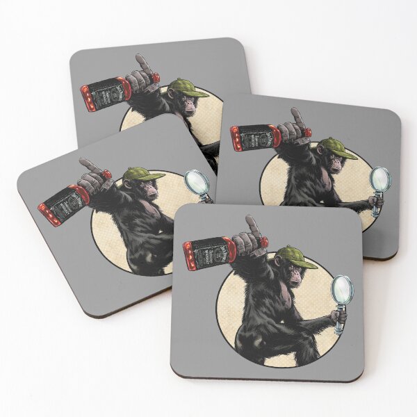 Item preview, The Chimp Detective designed and sold by 13thFloorDesign.