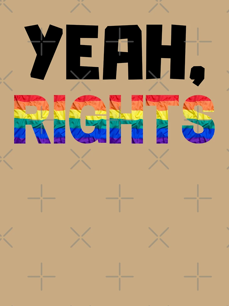 Thumbnail 6 of 6, Premium Oversized Hoodie, Yeah, Rights LGBTQ+ Human Rights designed and sold by IntegrityDesign.