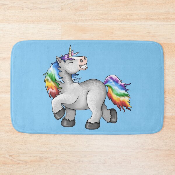 Item preview, Proud unicorn with rainbow mane designed and sold by ARTemyzz.