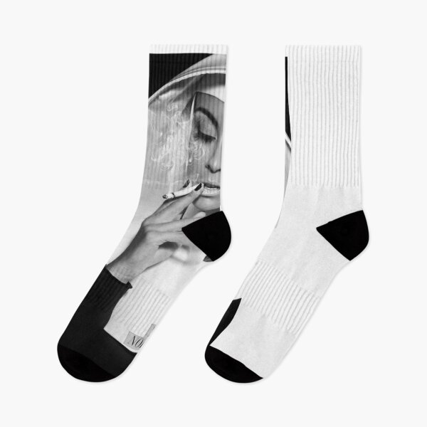 Item preview, Live By Your Rules, Nobody Else's - Nun Smoking Cigarette designed and sold by shop4fun.