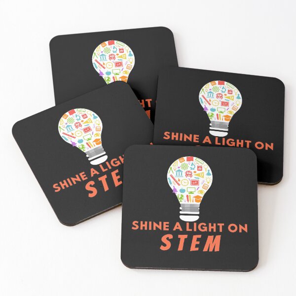 Item preview, SHINE A LIGHT ON STEM SCIENCE TECHNOLOGY ENGINEERING MATH   designed and sold by Hippiesole.