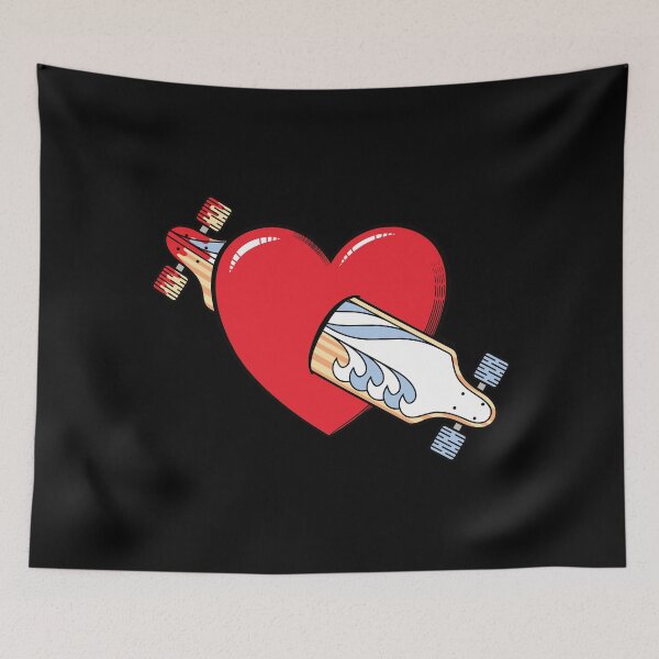 Item preview, Longboard Summer Love designed and sold by Fangpunk.