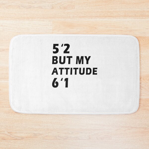 Item preview, 5'2 but my attitude 6'1 T-Shirt  designed and sold by bestdesigns2020.