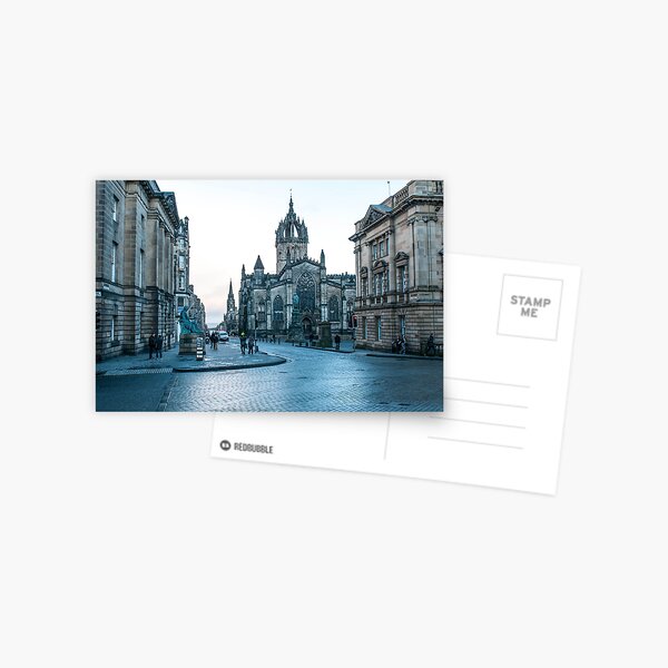 Royal Mile Edinburgh Postcard