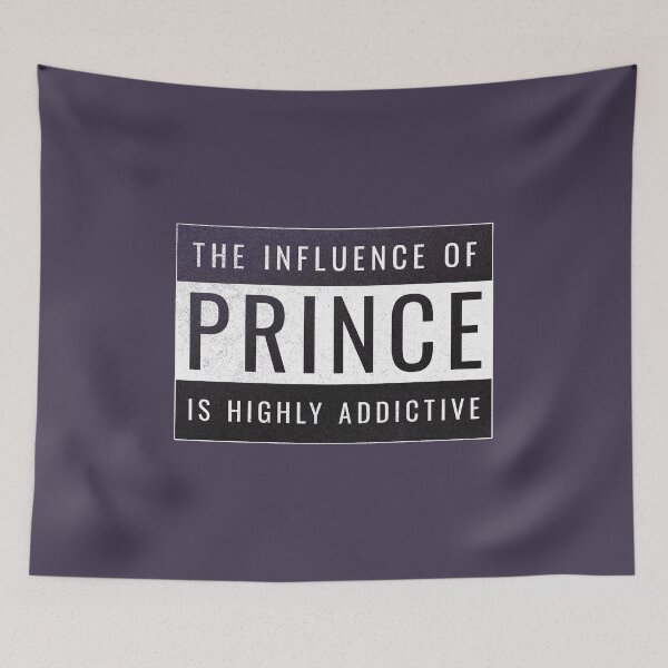 Item preview, The influence of Prince is highly addictive! | Parental Advisory Label designed and sold by wunderfamily.