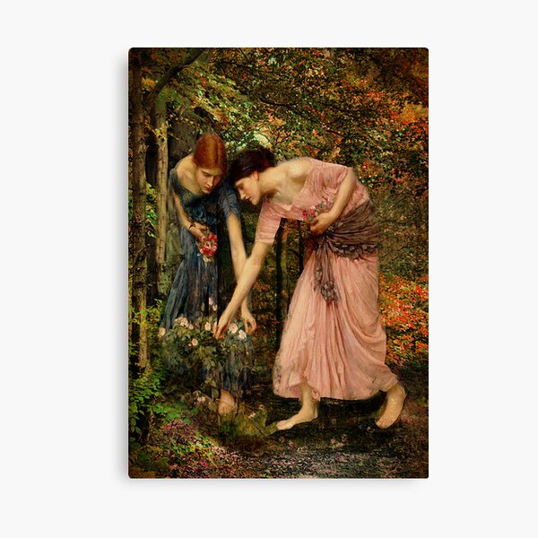 Gather-ye-Roses Canvas Print