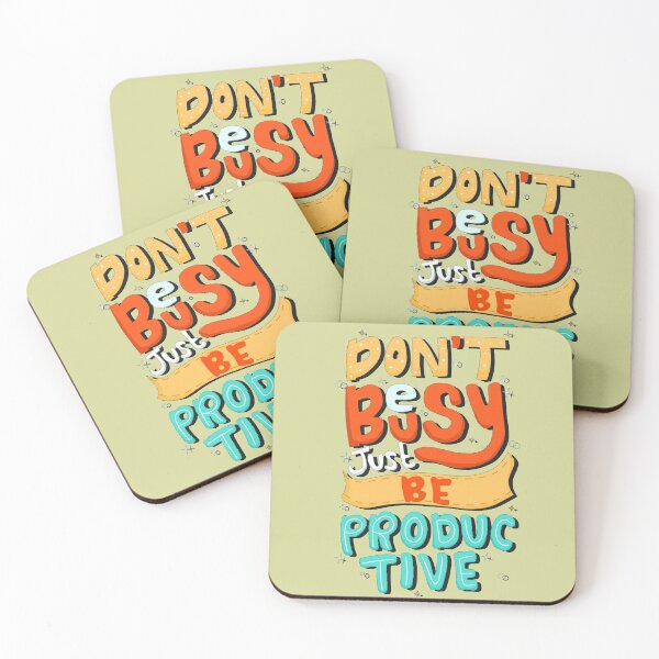 Item preview, Don't Beusy Just Productive designed and sold by RitzuPaul.