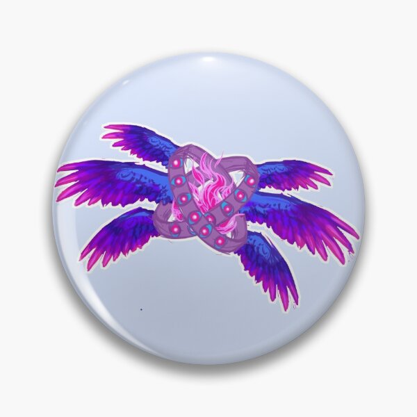 Item preview, Bi pride angel designed and sold by Seascraper.
