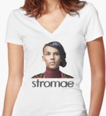 Stromae Women's Fitted V-Neck T-Shirt