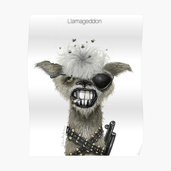 Llamageddon Poster