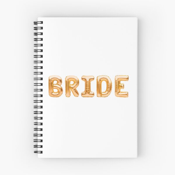 Item preview, Golden word BRIDE made of inflatable balloons. Gold foil balloon letters, concept of love and romance, wedding day decoration. designed and sold by Magryt.
