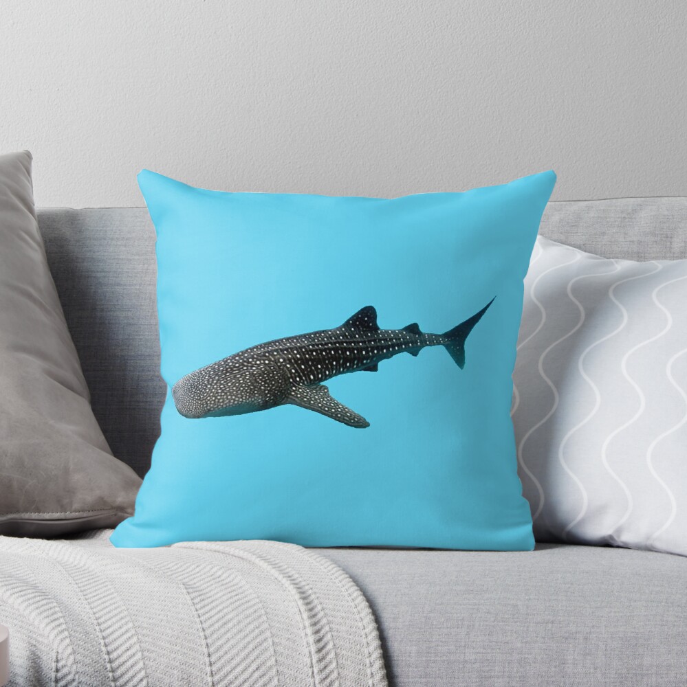 whale shark pillow