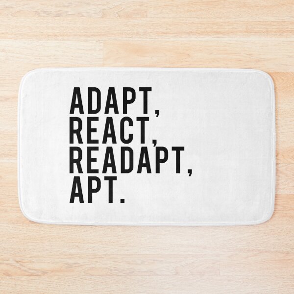 Item preview, Adapt, React, Readapt, APT. designed and sold by ApparelFactory.