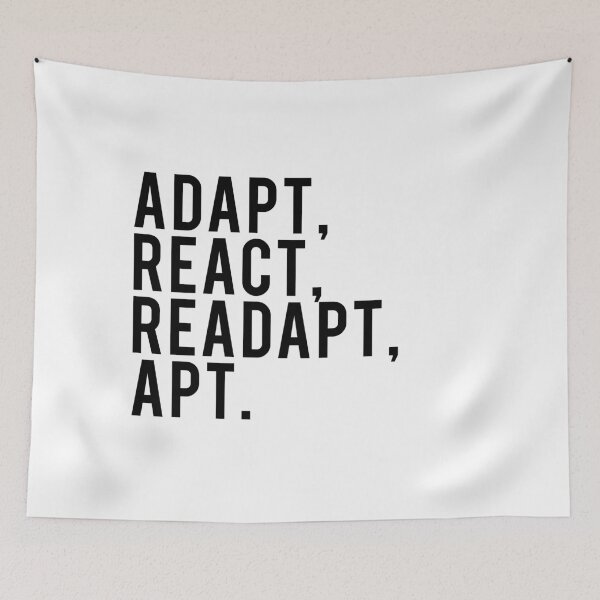 Item preview, Adapt, React, Readapt, APT. designed and sold by ApparelFactory.