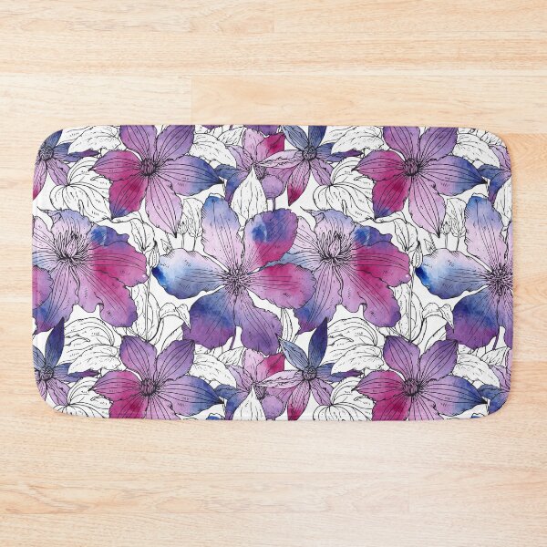 Item preview, Pretty Clematis designed and sold by willowdesigns.