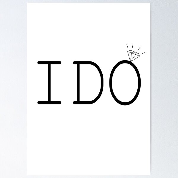 Item preview, Bride to be I do ring designed and sold by LioPart.