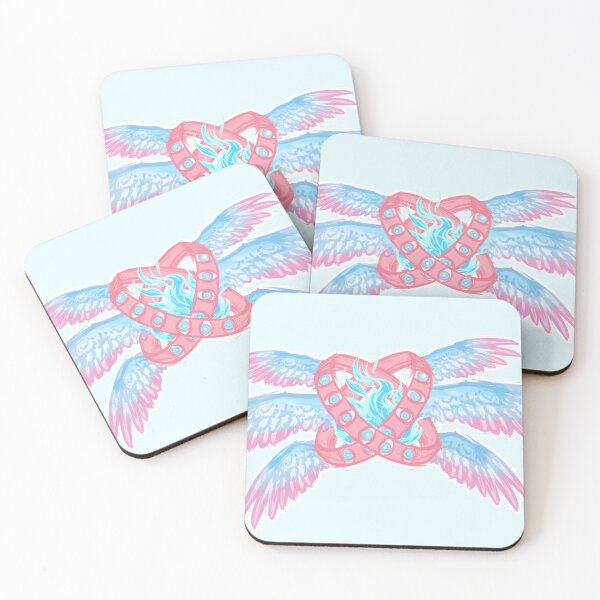 Item preview, Trans pride angel designed and sold by Seascraper.
