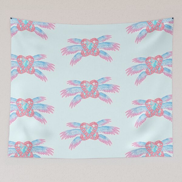Item preview, Trans pride angel designed and sold by Seascraper.
