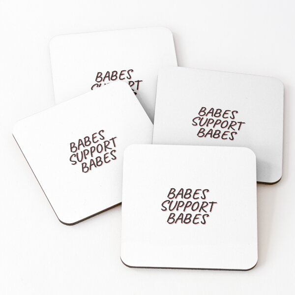 Item preview, Babes support babes, baby support, mama, momlife designed and sold by Minimalist Quotes and Sayings.