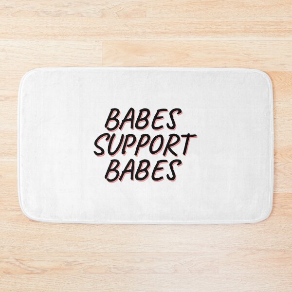 Item preview, Babes support babes, baby support, mama, momlife designed and sold by Minimalist Quotes and Sayings.