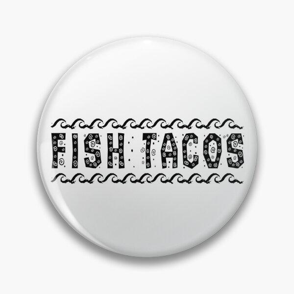Item preview, Fish Tacos, Good Awesome Nautical Food designed and sold by ArtByBollwitt.
