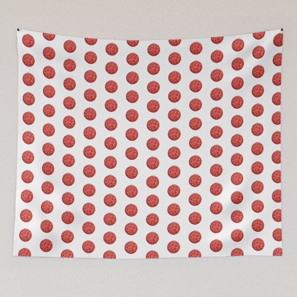 Item preview, Big summer vegetable fruit red tomato pattern art designed and sold by conceptDVS.