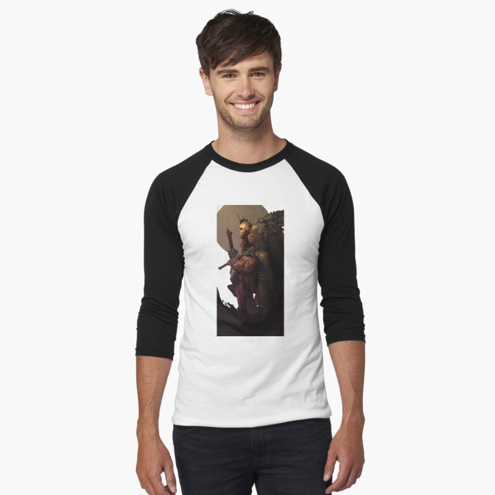 Aperçu de l'œuvre T-shirt baseball manches ¾ créée et vendue par Anatofinnstark.