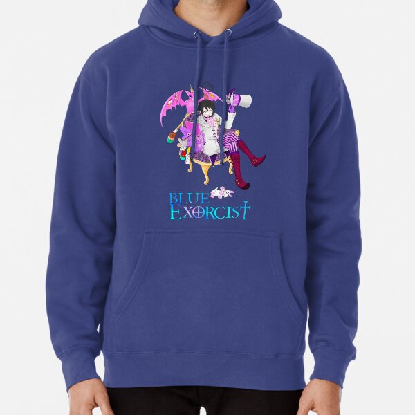 blue exorcist hoodie