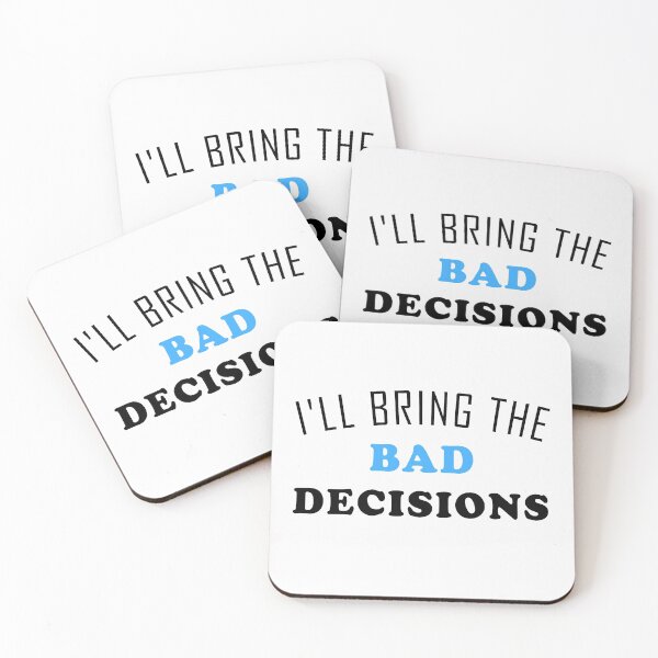 Item preview,  I'll Bring The Bad Decisions t-shirt-Art Design Relaxed Fit T-Shirt designed and sold by Beamazing15.