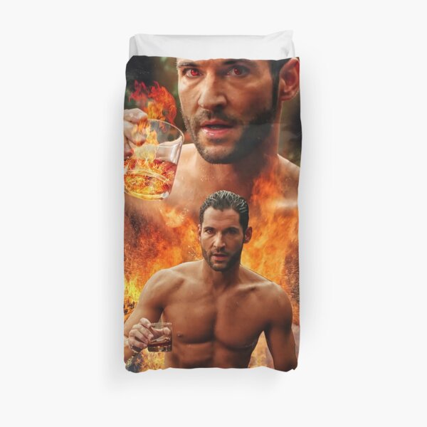 Tom Ellis - Lucifer is Risen Duvet Cover