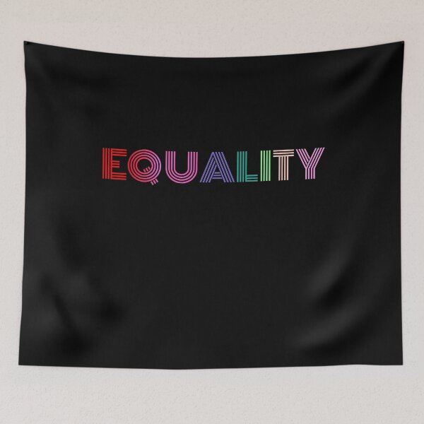 Item preview, Equality for all Human Rights Acceptance Rainbow Colored designed and sold by tgulko.